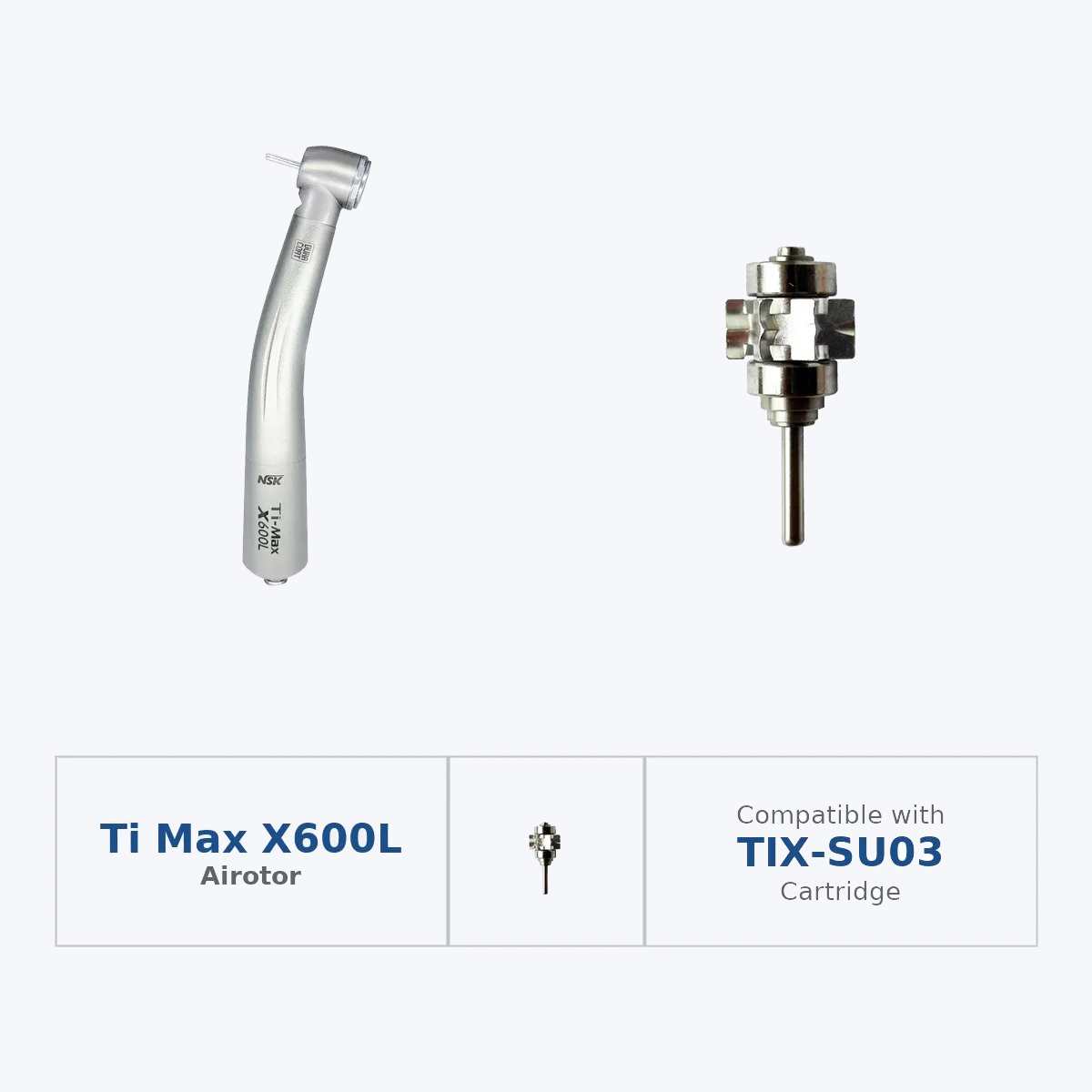 NSK Ti Max X600L Standard Head Airotor Handpiece (Optic)